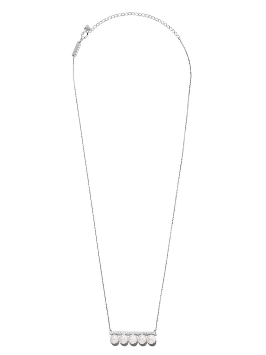 

Золотое колье Balance с бриллиантами TASAKI, серебряный