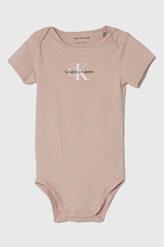 Комбинезон для новорожденного Calvin Klein Jeans, розовый
