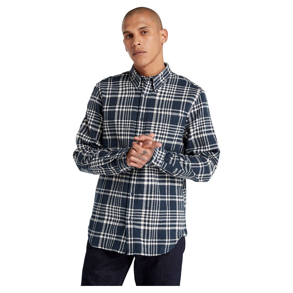 

Рубашка с длинным рукавом Timberland Heavy Flannel Check, синий