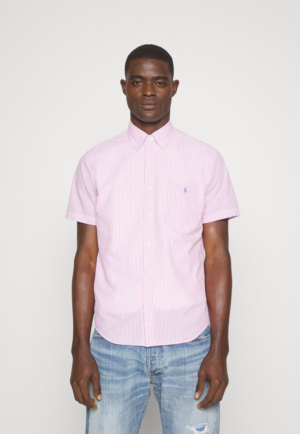 

Рубашка SHORT SLEEVE SPORT Polo Ralph Lauren, розовый/белый