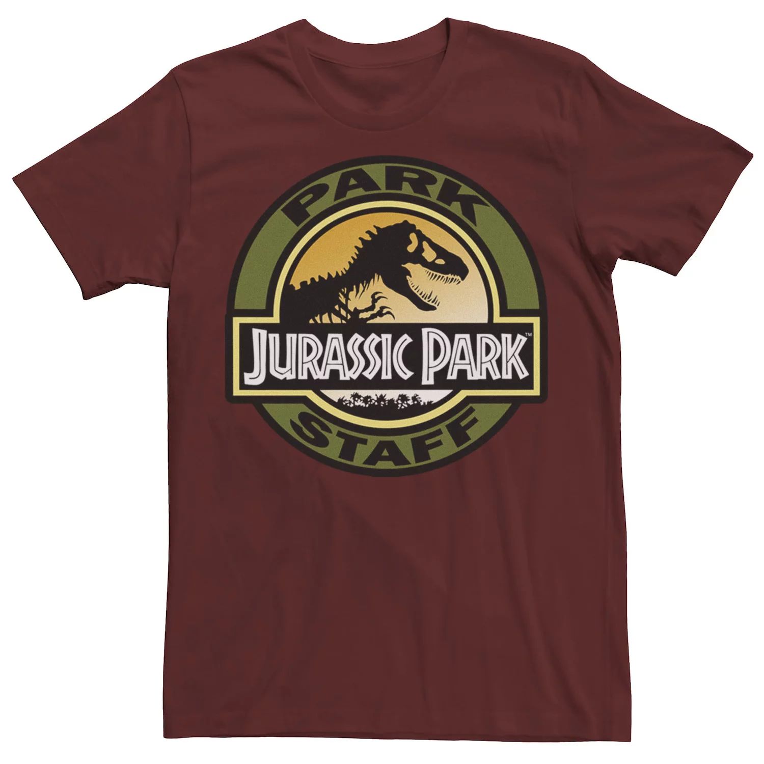 Мужская футболка Jurassic Park Staff Icon T-Rex Skeleton Licensed Character светильник minecraft skeleton icon