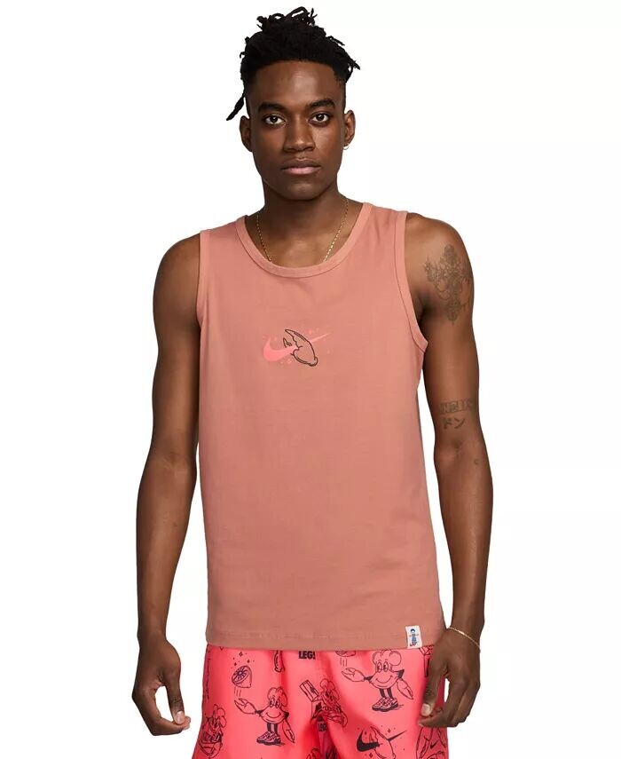 

Мужская спортивная майка Club Tank Nike, коричневый