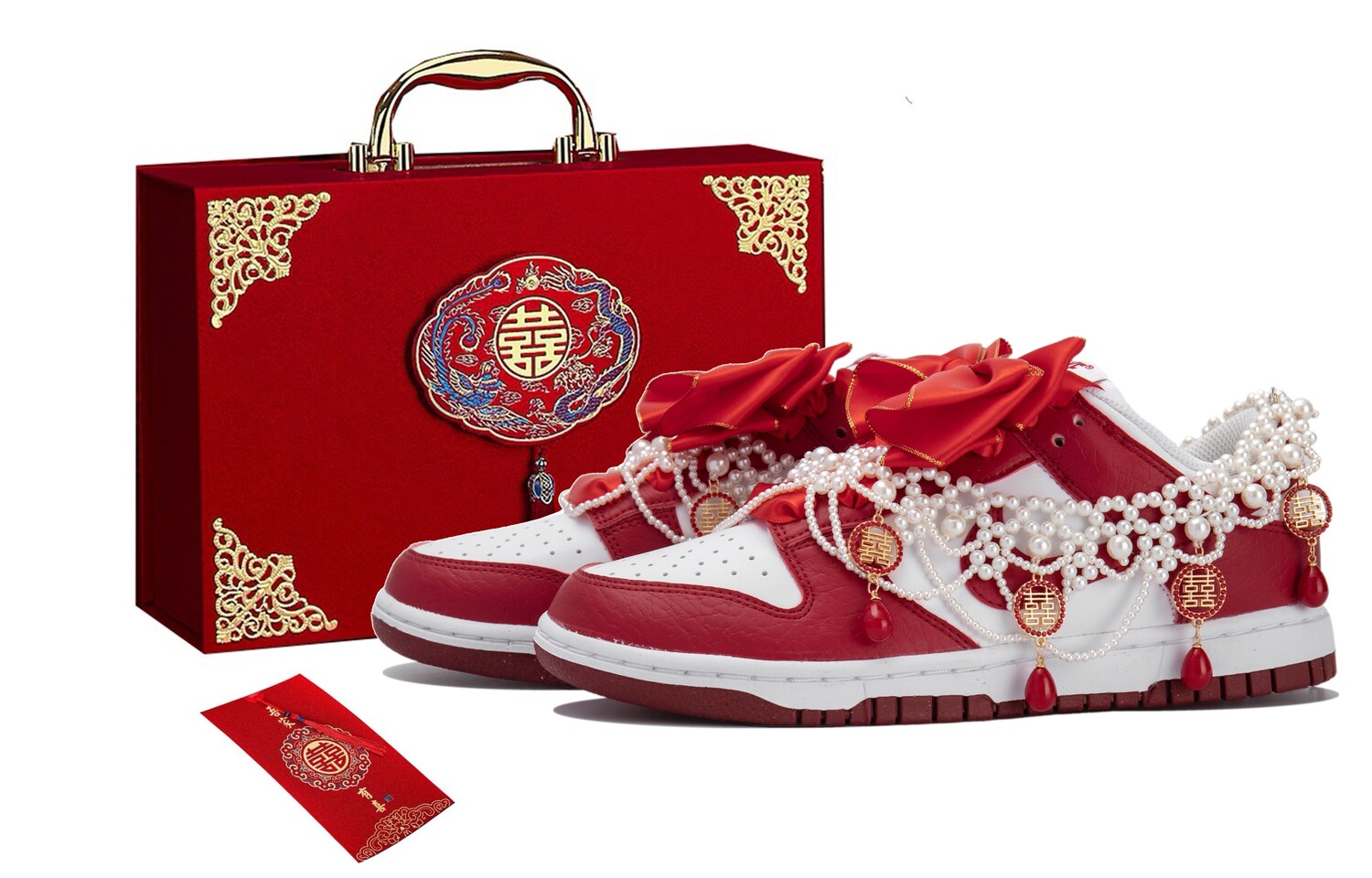 

Женские кроссовки для скейтбординга Nike Dunk, Red