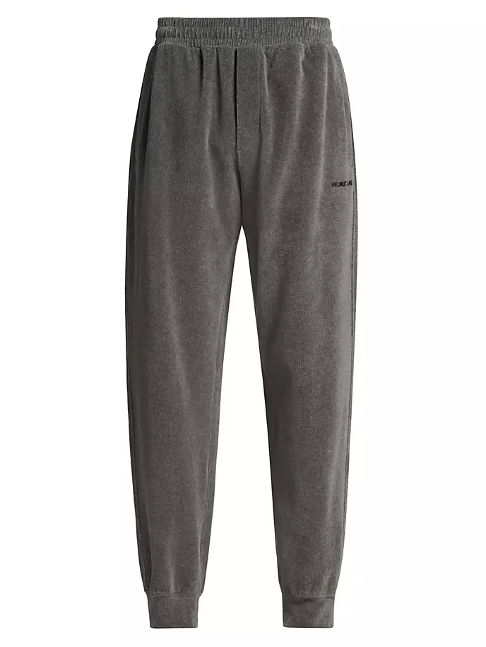 

Вельветовые хлопковые джоггеры Helmut Lang, серый