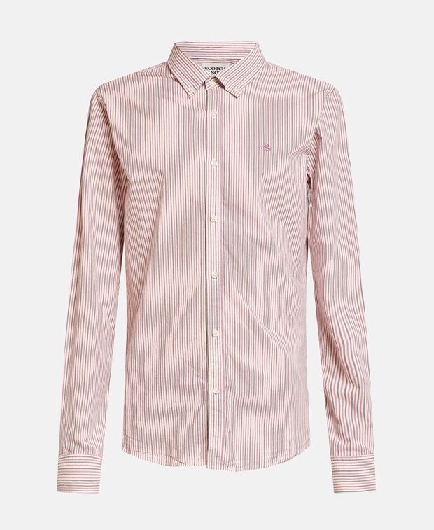 

Рубашка ORGANIC с длинными рукавами - прилегающий крой Scotch & Soda, лиловый