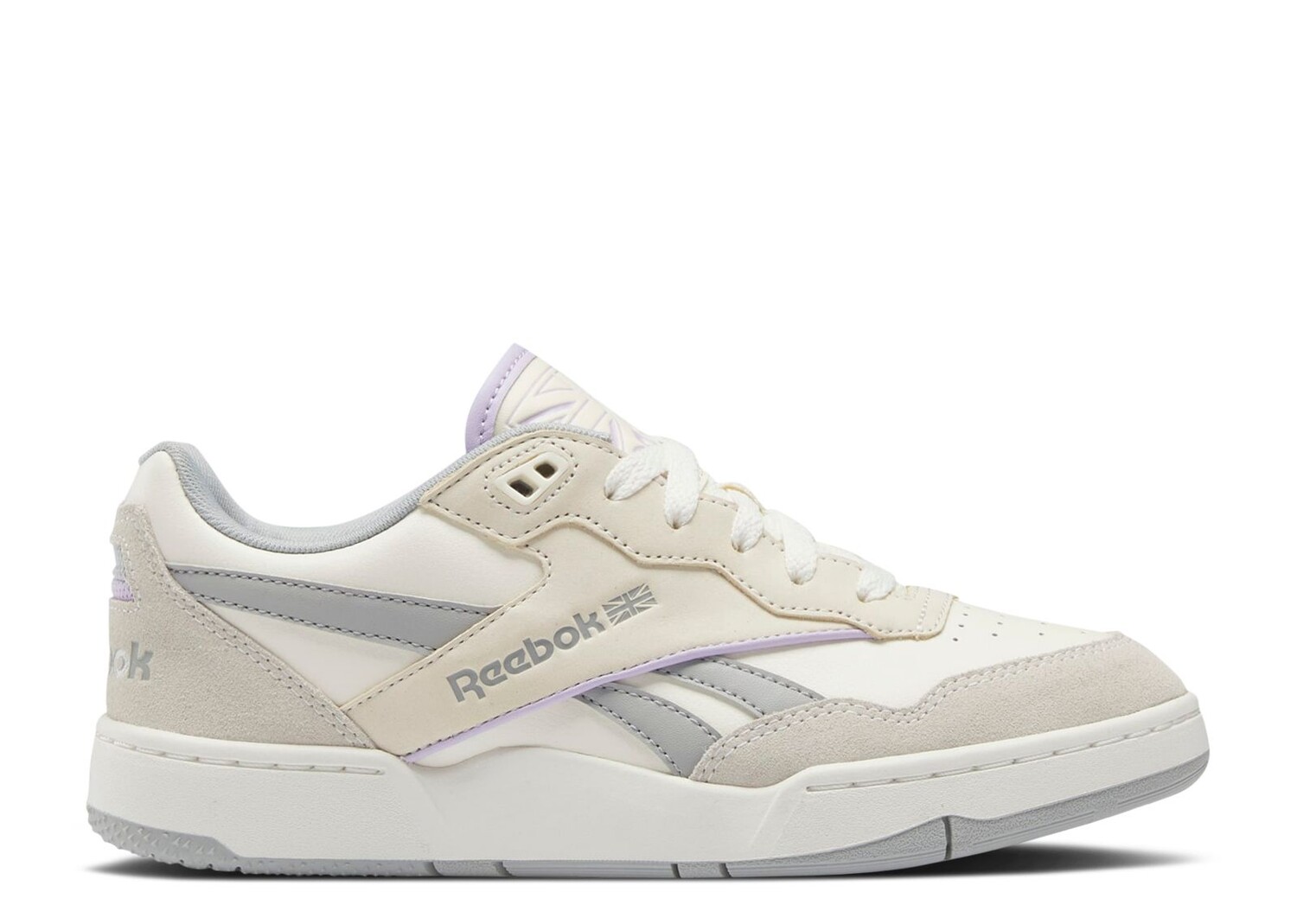 

Кроссовки Reebok Wmns Bb4000 2 'White Purple Oasis', кремовый, Бежевый