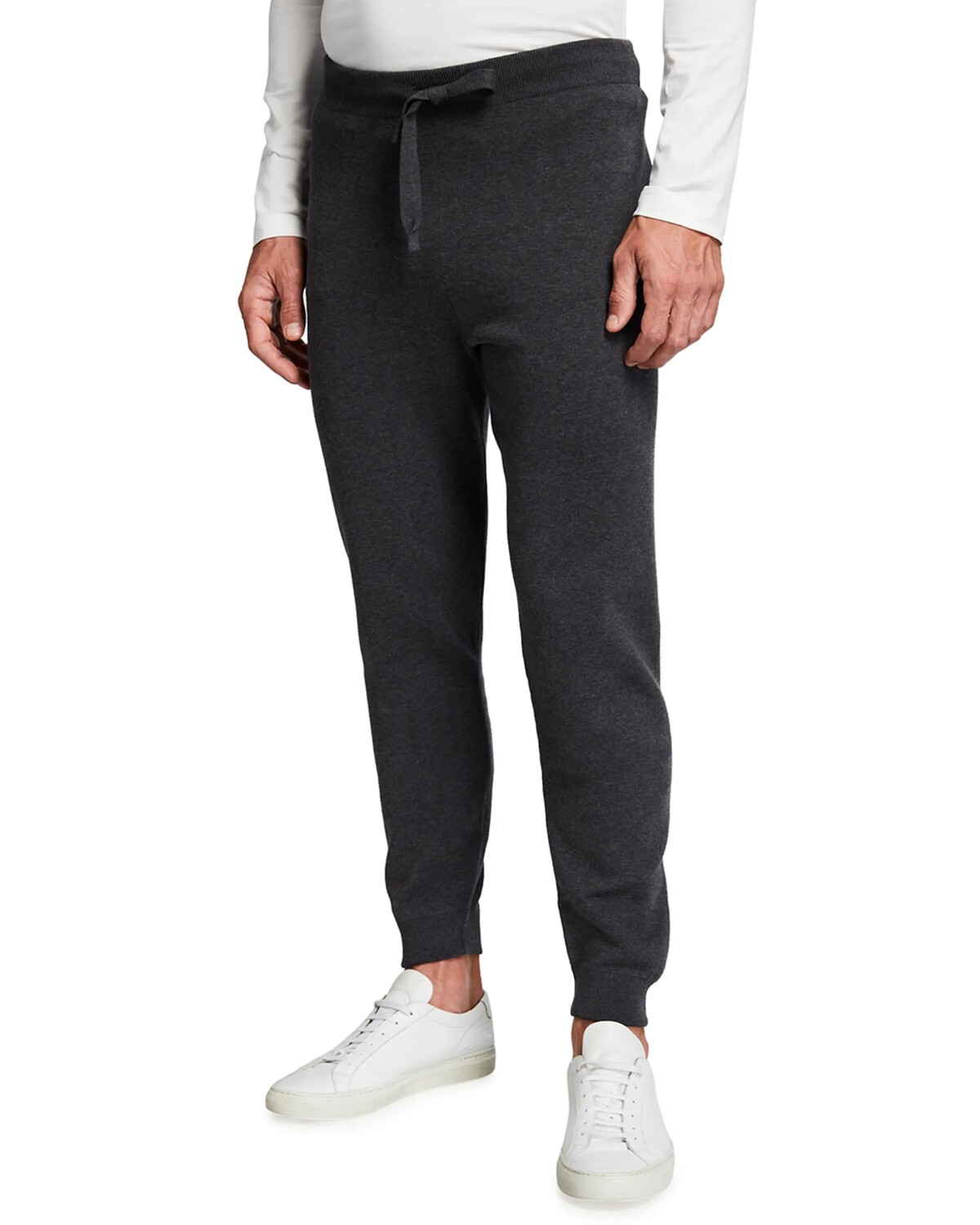 

Мужские однотонные спортивные брюки Corneliani, цвет Charcoal
