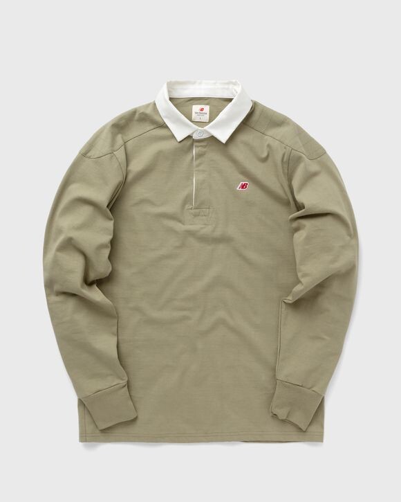 

Поло New Balance Made In Usa Long Sleeve Polo, цвет true camo