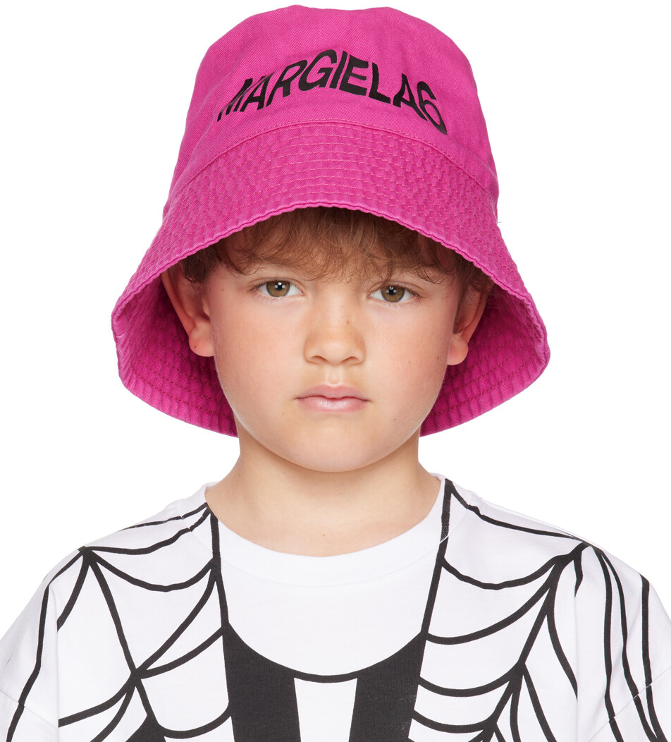 

Детская розовая панама MM6 Maison Margiela Kids