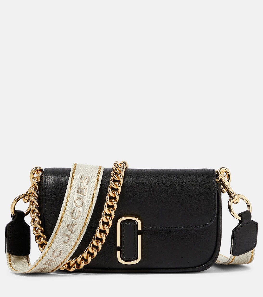 

Кожаная сумка через плечо J Marc Marc Jacobs, черный