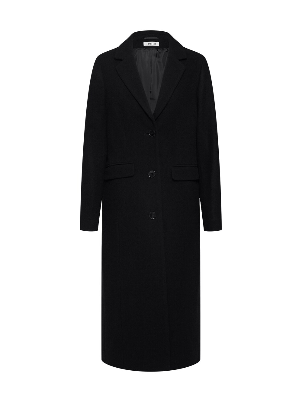 Межсезонное пальто EDITED Airin, черный