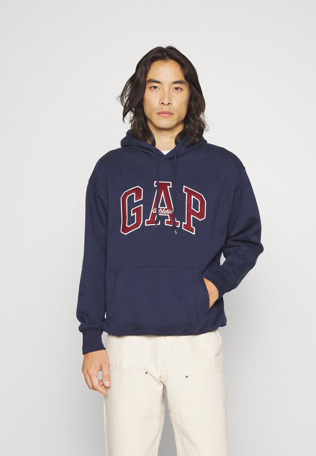 

Толстовка АРХИВ ЛОГОТИПА GAP, гобеленовый темно-синий