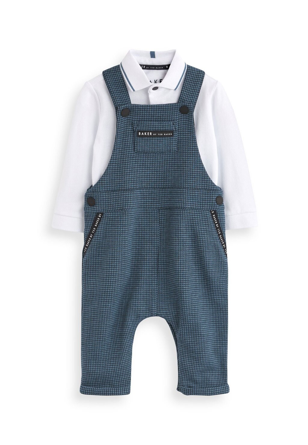 

Рубашка-поло SET Baker by Ted Baker, цвет navy