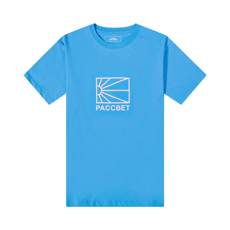 

Футболка Rassvet x PACCBET Big Logo 'Blue', синий