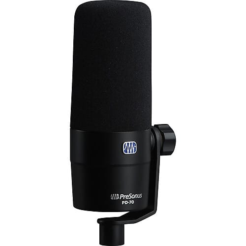Динамический микрофон PreSonus PD-70 Cardioid Broadcast Dynamic Microphone аудиоинтерфейсы presonus studio 68c