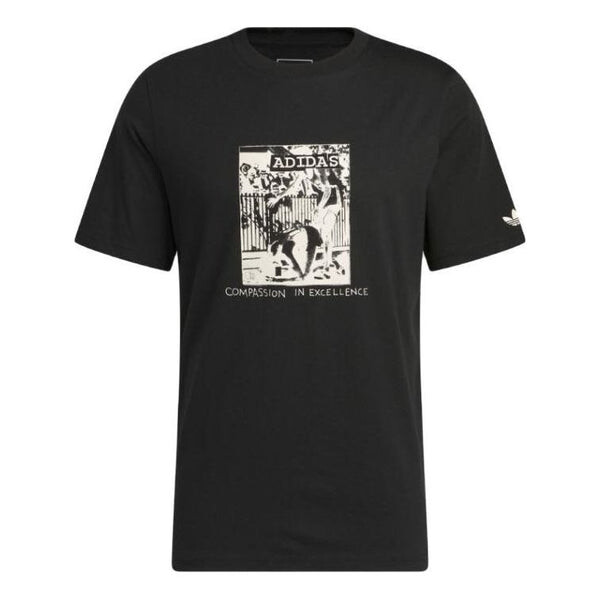

Футболка adidas originals Dill Compassion T-shirt 'Black', черный