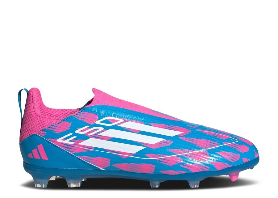 

Кроссовки adidas Adizero F50 League Laceless MG K, цвет Reemergence Pack