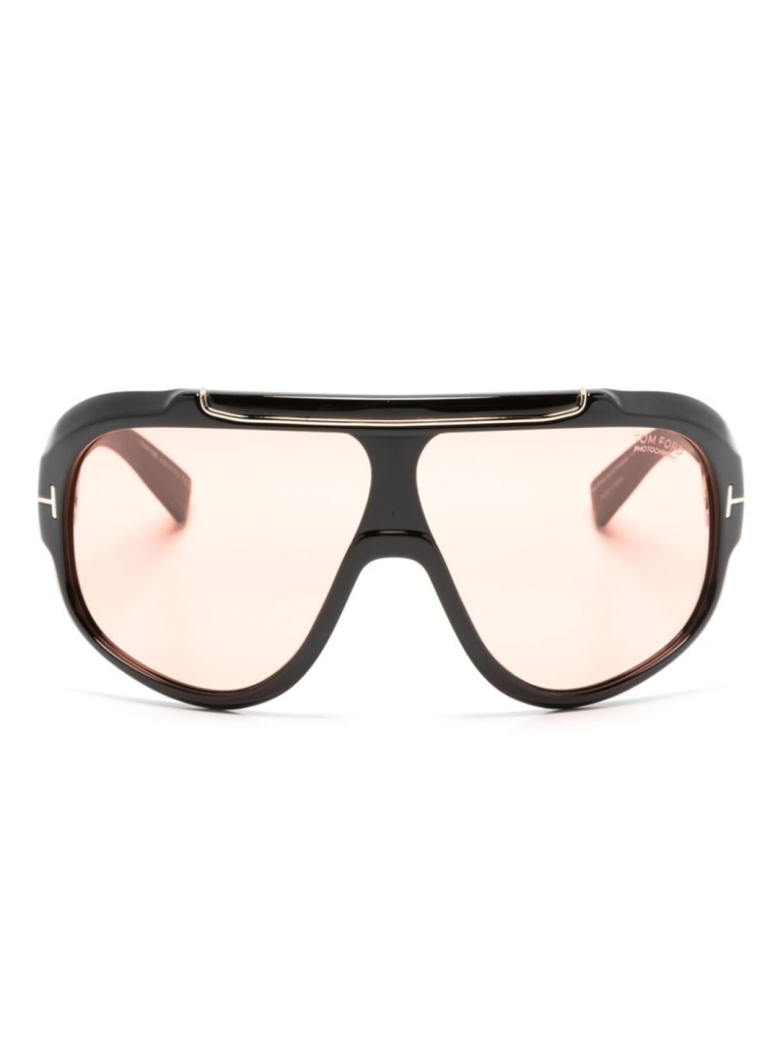 

TOM FORD Eyewear солнцезащитные очки с логотипом, черный