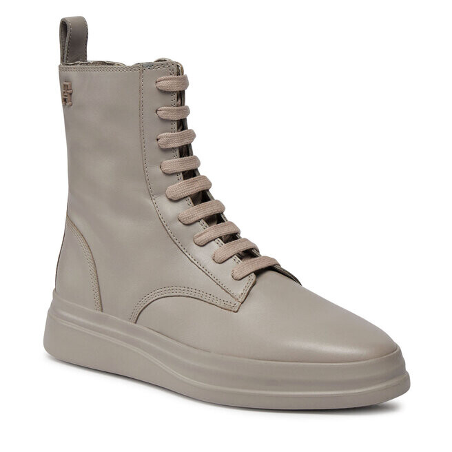 

Ботинки Tommy Hilfiger SportyLeather Flat, бежевый