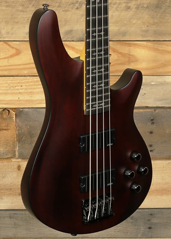 

Басс гитара Schecter Omen-4 4-String Bass Walnut Satin