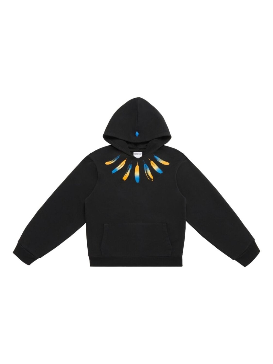 

Marcelo Burlon County Of Milan Kids худи Collar Feathers, черный