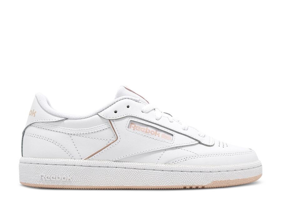 

Кроссовки Reebok Wmns Club C 85, цвет White Possibly Pink