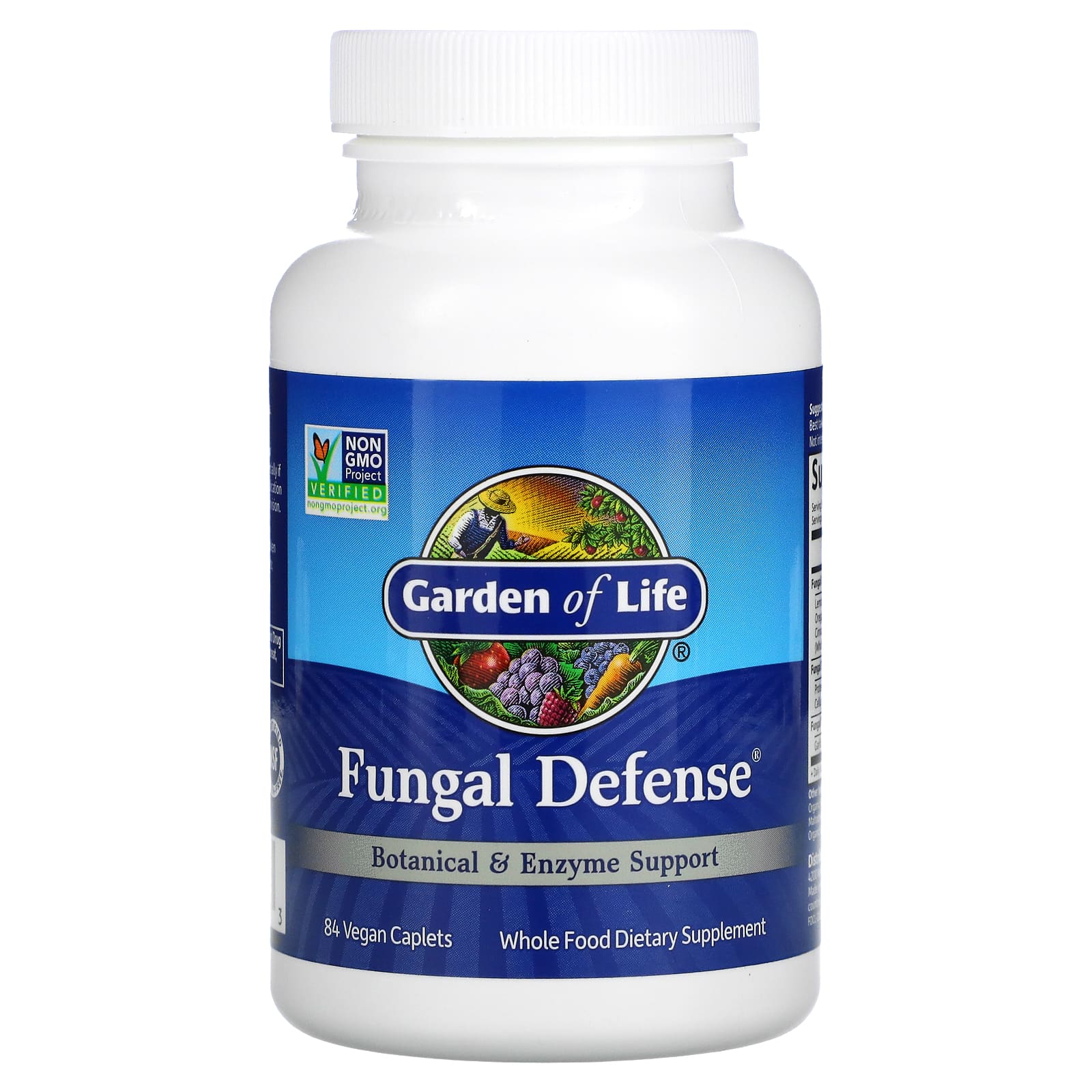 

Fungal Defense, 84 Caplets, Garden of Life