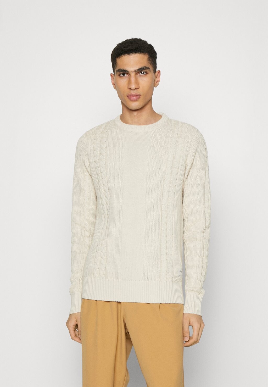 

Свитер JCOGRID CABLE CREW NECK Jack & Jones, Moonbeam