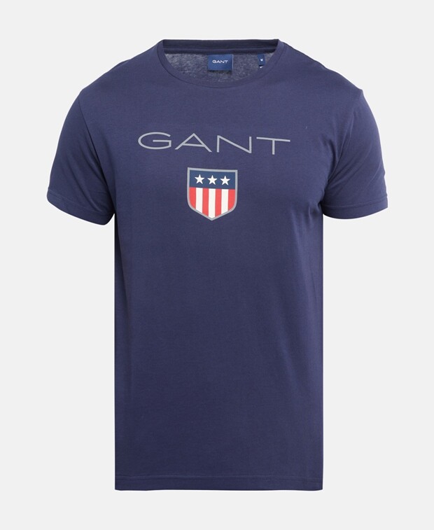 

Футболка Gant, темно-синий