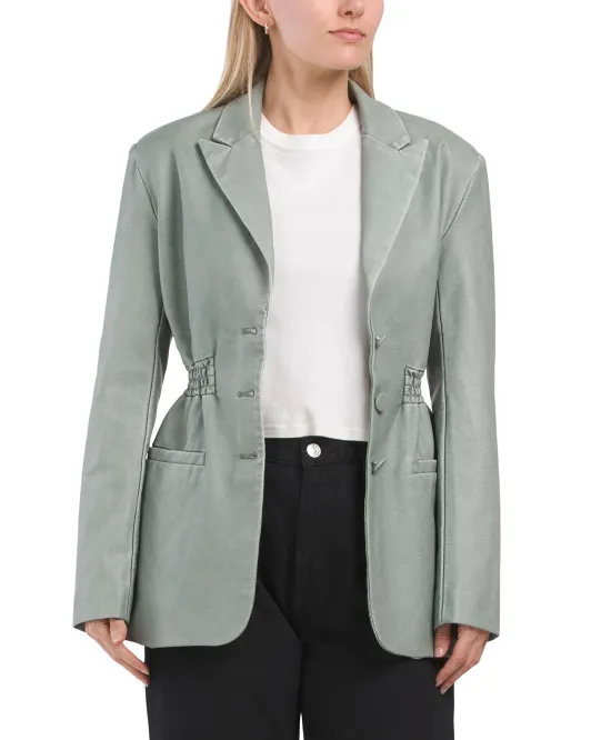 

Блейзер на пуговицах спереди Frida Steve Madden, цвет Misty Jade
