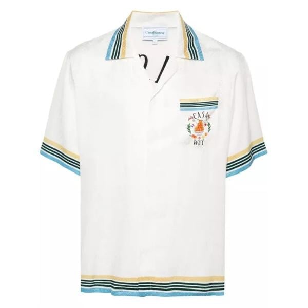

Футболка casa way monogram shirt Casablanca, белый