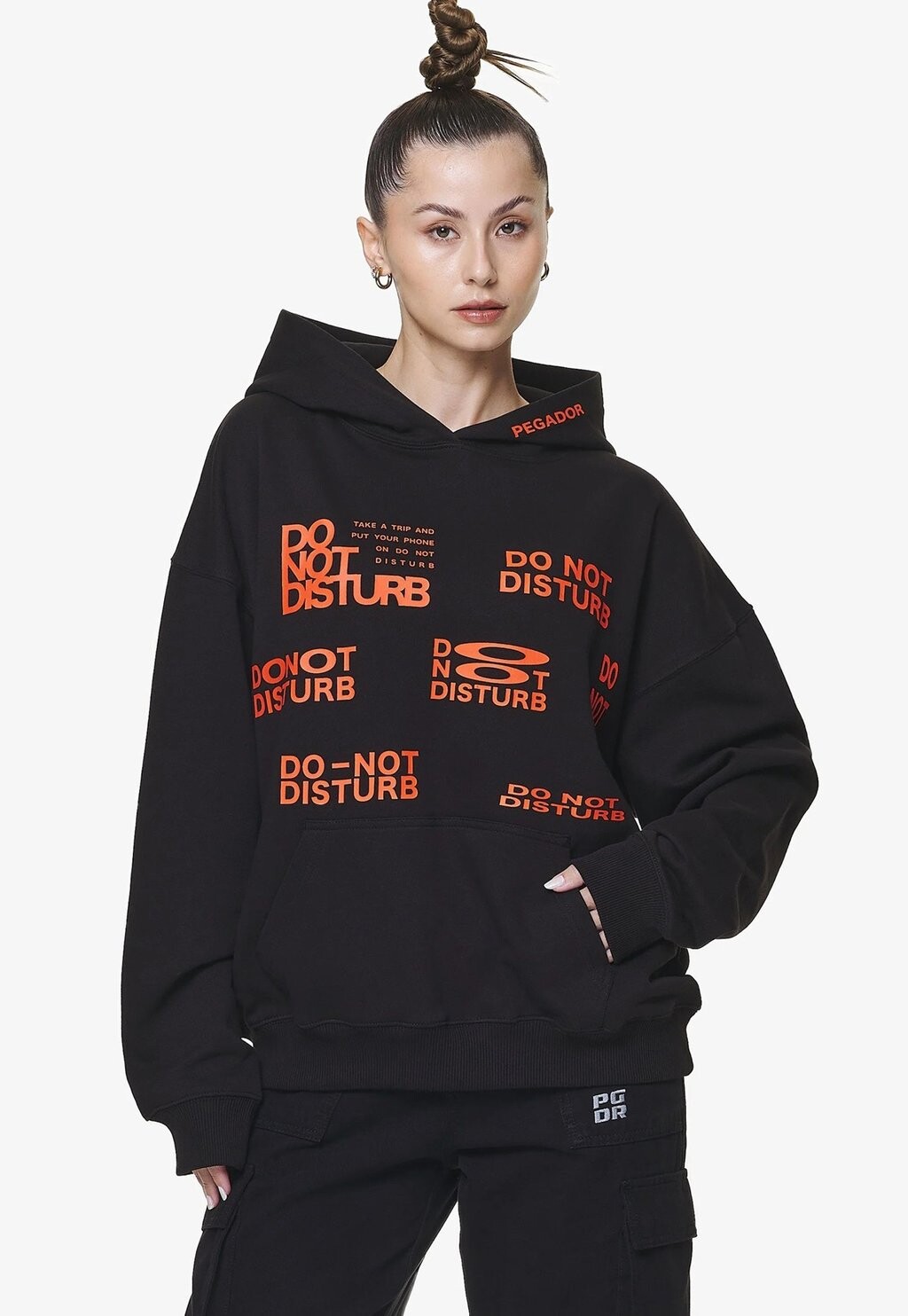 

Толстовка GROVEN OVERSIZED Pegador, цвет black