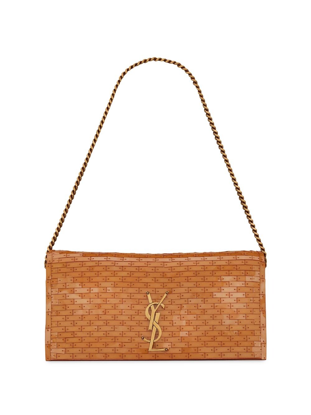 

Сумка Kate Supple 99 с цепочкой Saint Laurent, коричневый
