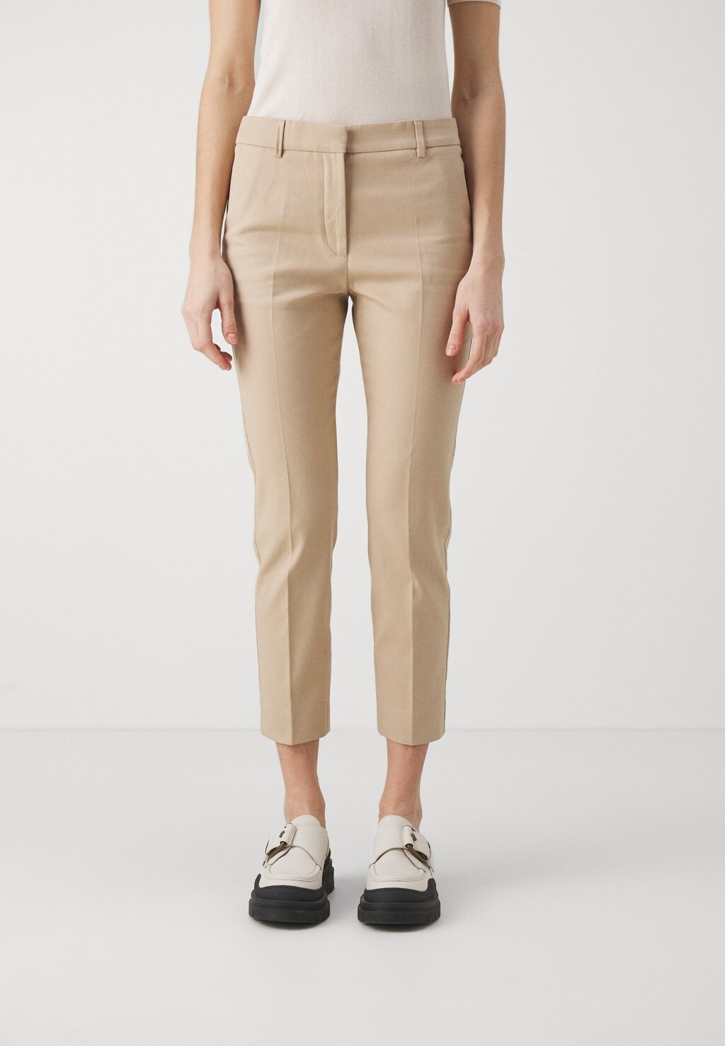 

Брюки Vite WEEKEND MaxMara, цвет sabbia
