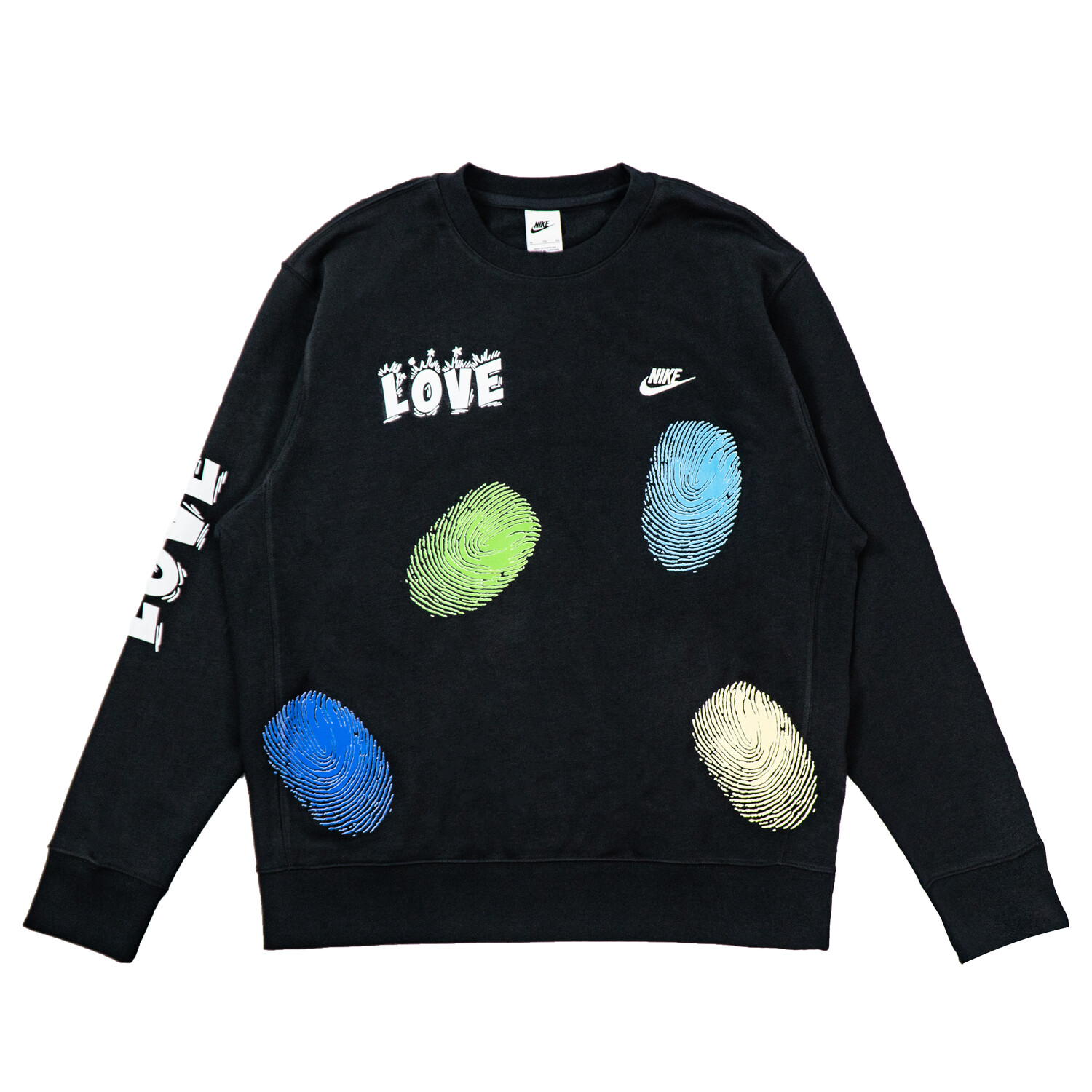 

Толстовка унисекс черная Nike, черный