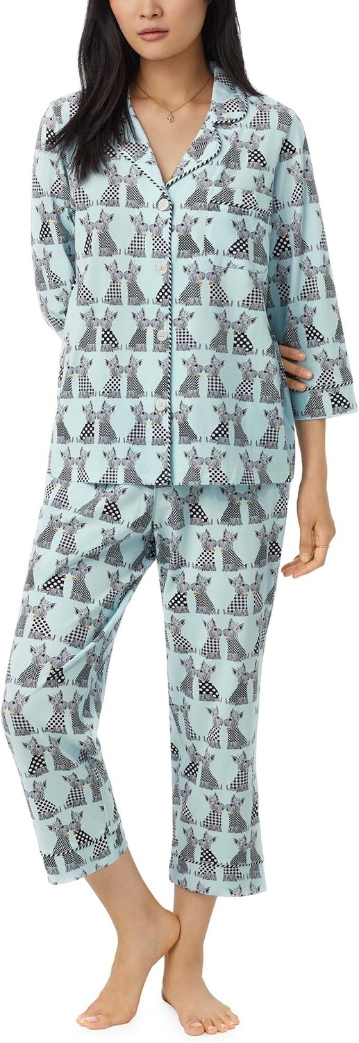 

Укороченная пижама с рукавами три четверти Bedhead PJs, цвет Cozy Sweater