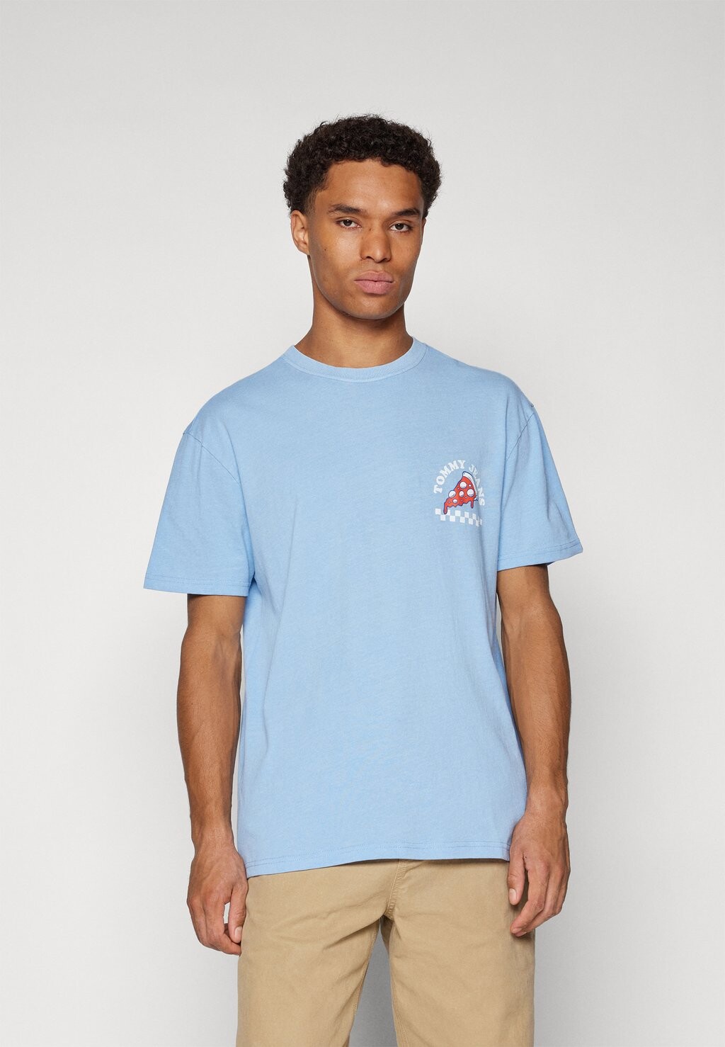 

Футболка с принтом Fun Novelty Tee Unisex Tommy Hilfiger, вестсайд синий