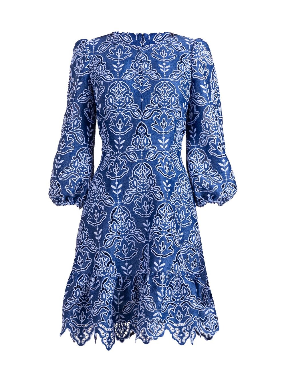 

Мини-платье Luisa Broderie Anglaise Shoshanna, синий
