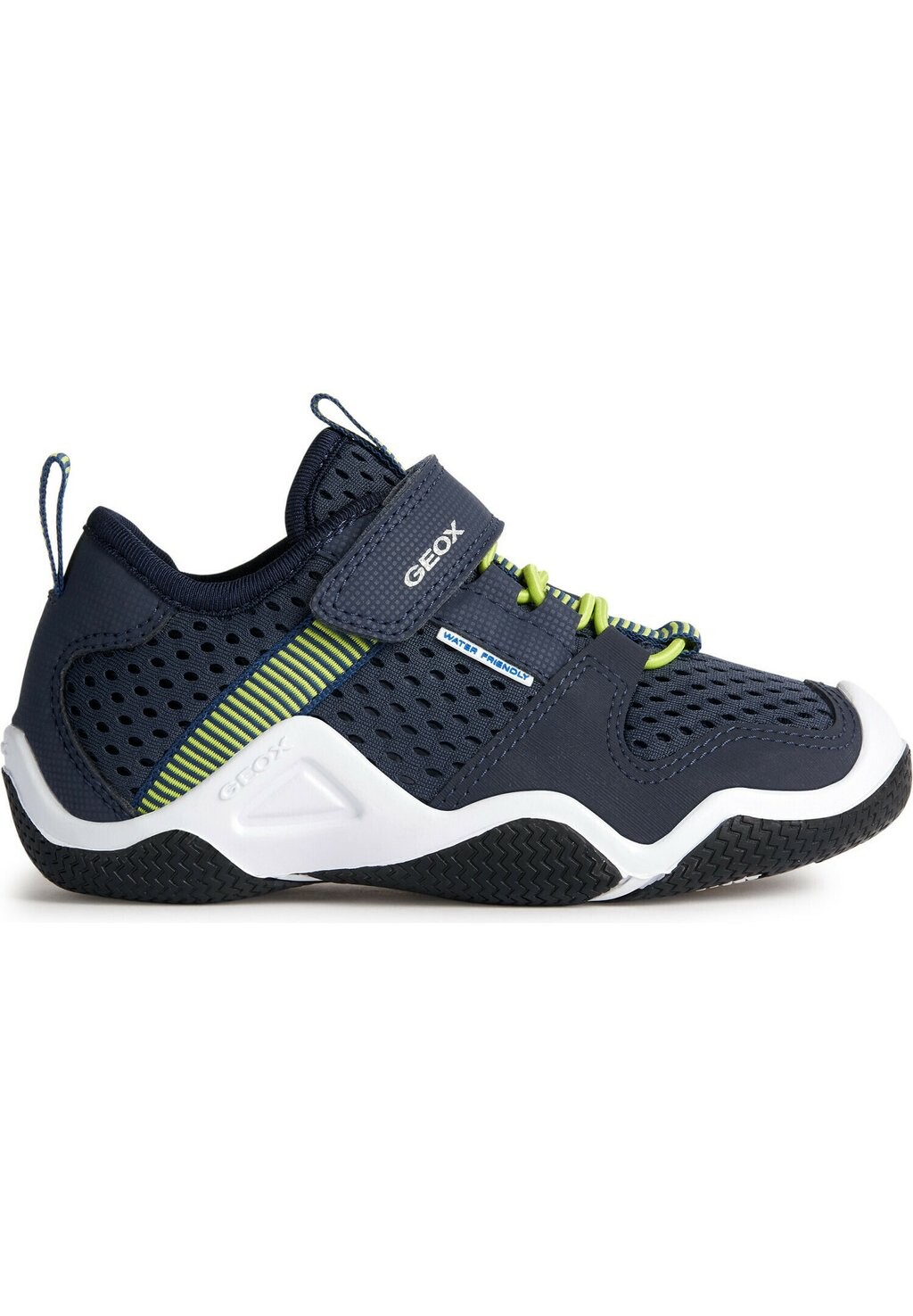 

Кроссовки JR WADER Geox, цвет Navy Lime