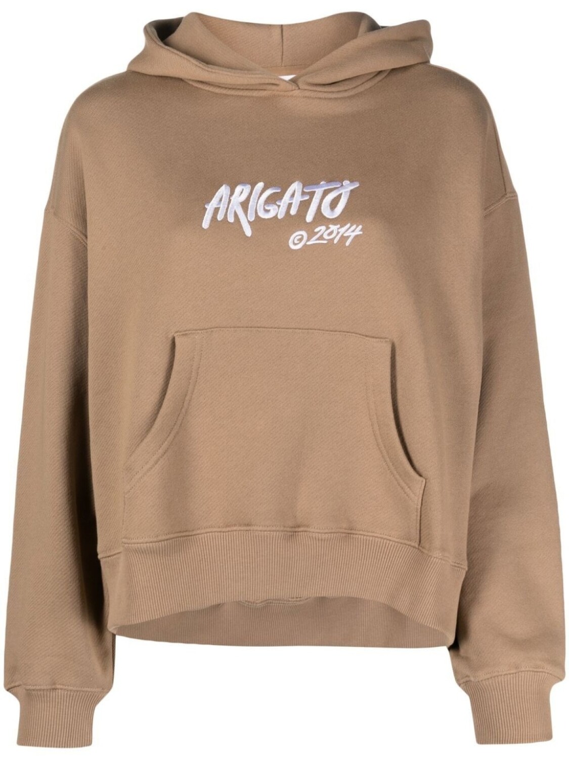 

Axel Arigato худи Arigato Tag из органического хлопка, коричневый