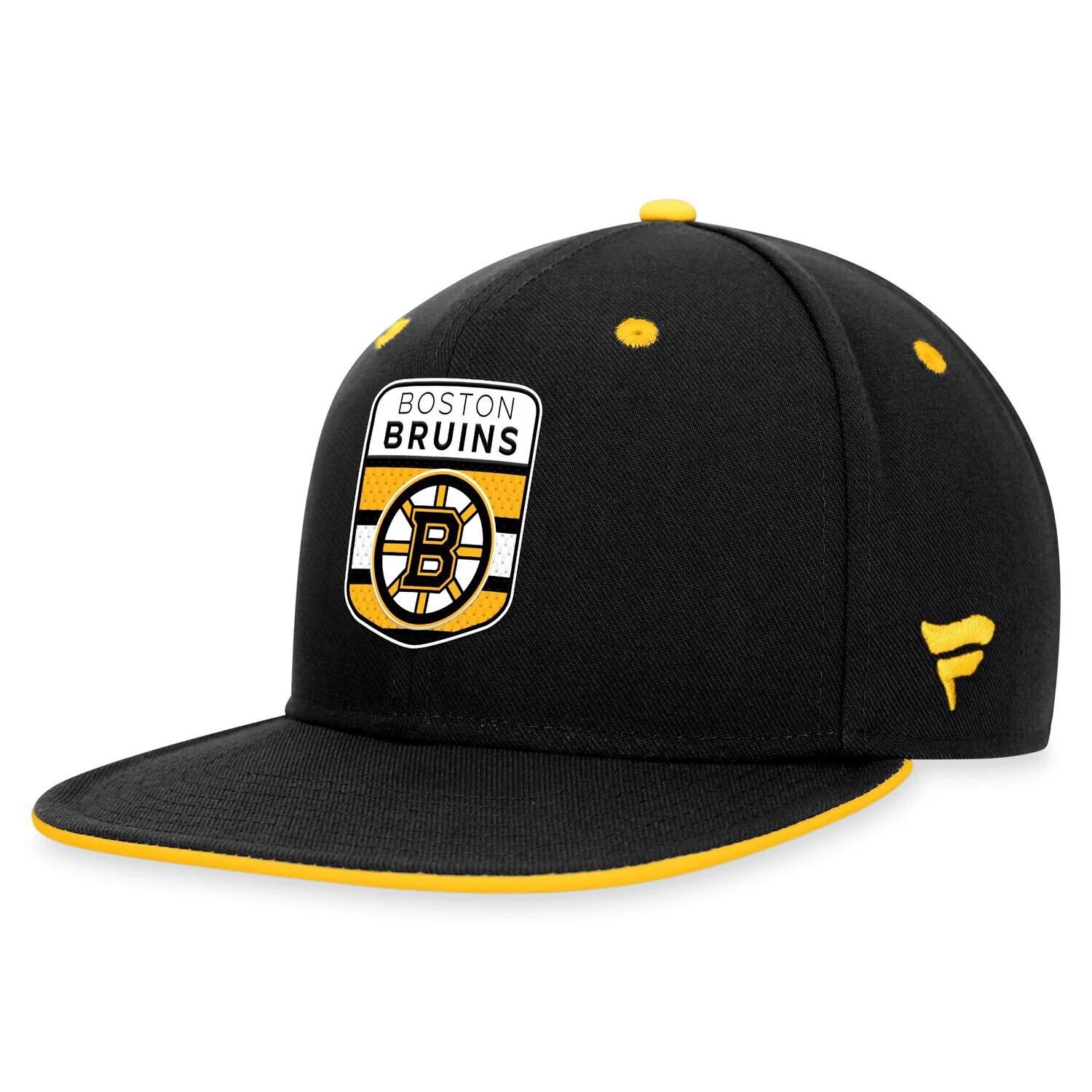 

Мужская черная кепка с логотипом Fanatics Boston Bruins драфта НХЛ 2023 года