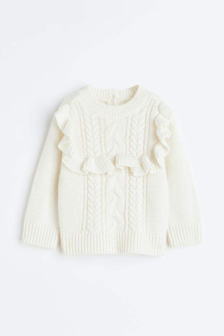 

Свитер с воланом H&M