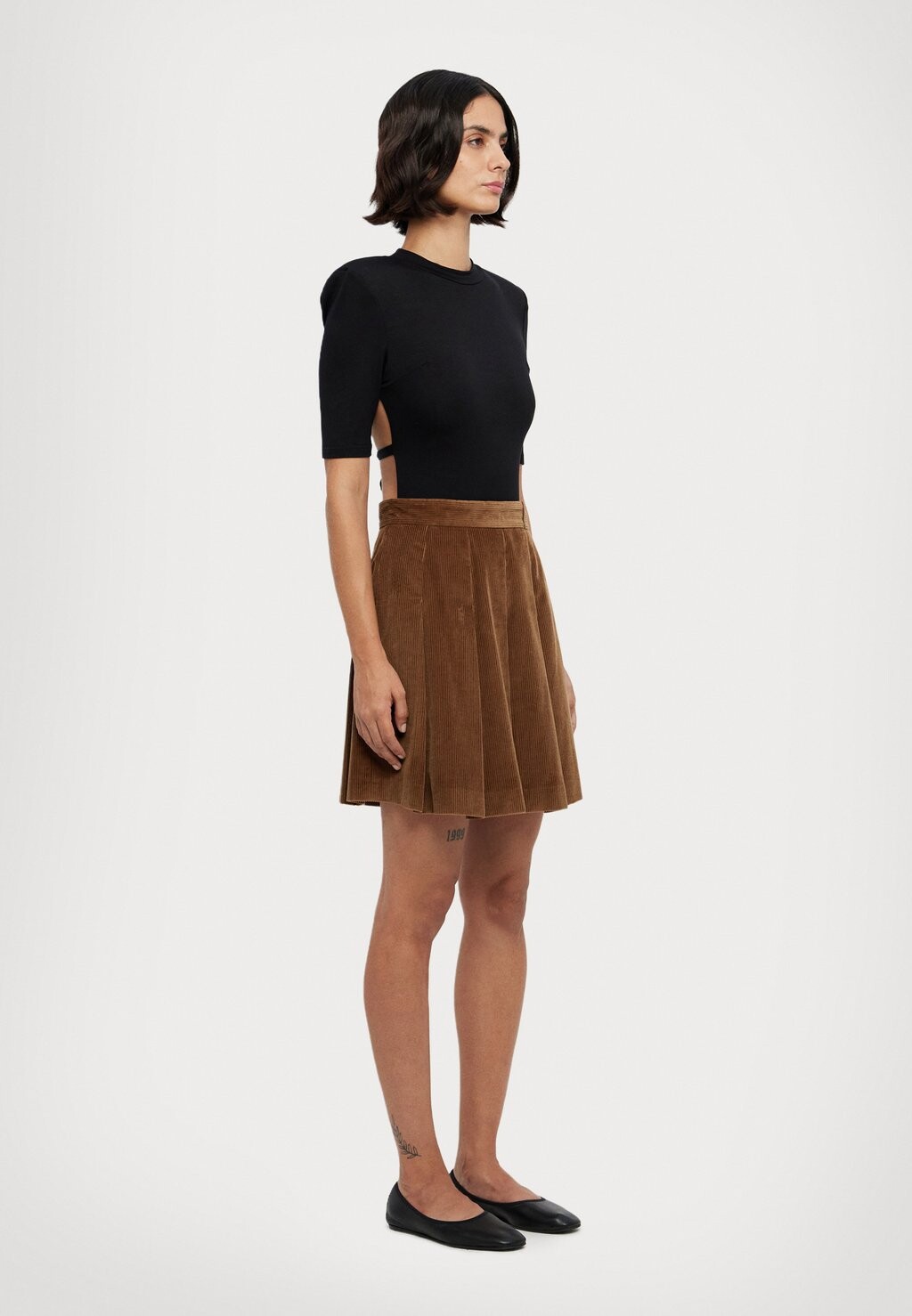 

Плиссированная юбка ZUCCA WEEKEND MaxMara, коричневый