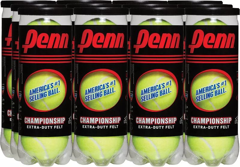 Теннисные мячи Penn Championship Extra Duty — 12 банок в упаковке penn