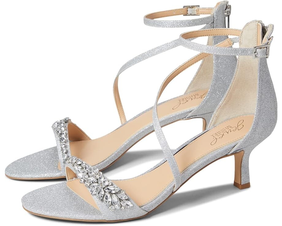

Туфли Jewel Badgley Mischka Daleyza, серебряный