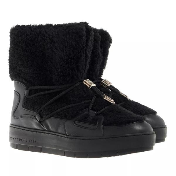 

Ботинки tommy teddy snowboot Tommy Hilfiger, черный