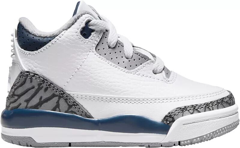 

Баскетбольные кроссовки Air Jordan 3 Retro для малышей, мультиколор