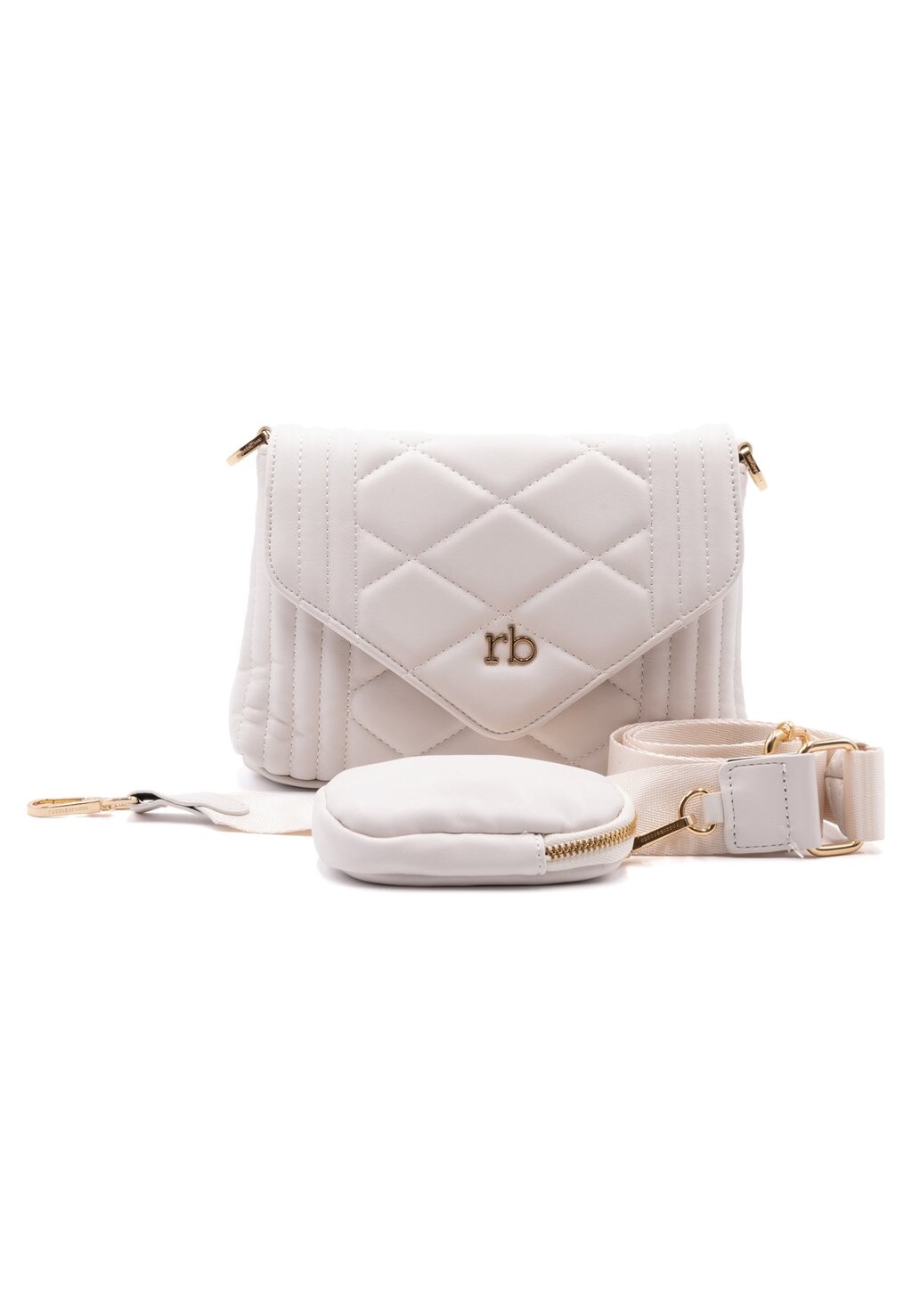 

Сумка через плечо Glam Roccobarocco, цвет bianco sporco