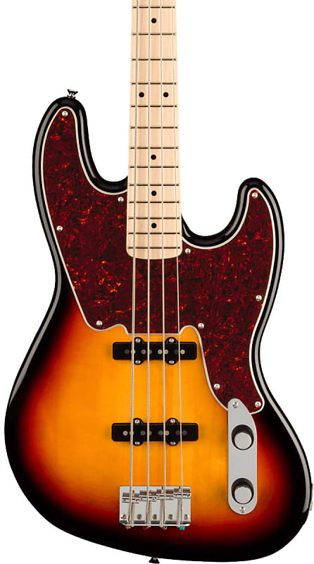 Басс гитара Squier Paranormal Jazz Bass '54 Maple Fingerboard 3 Color Suburst