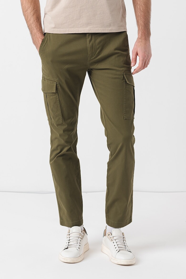

Брюки карго Austin из хлопка Tommy Jeans, зеленый